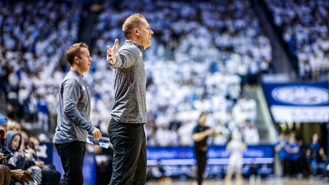 BYU head coach Kevin Young against Cincinnati BYU head coach Kevin Young against Cincinnati