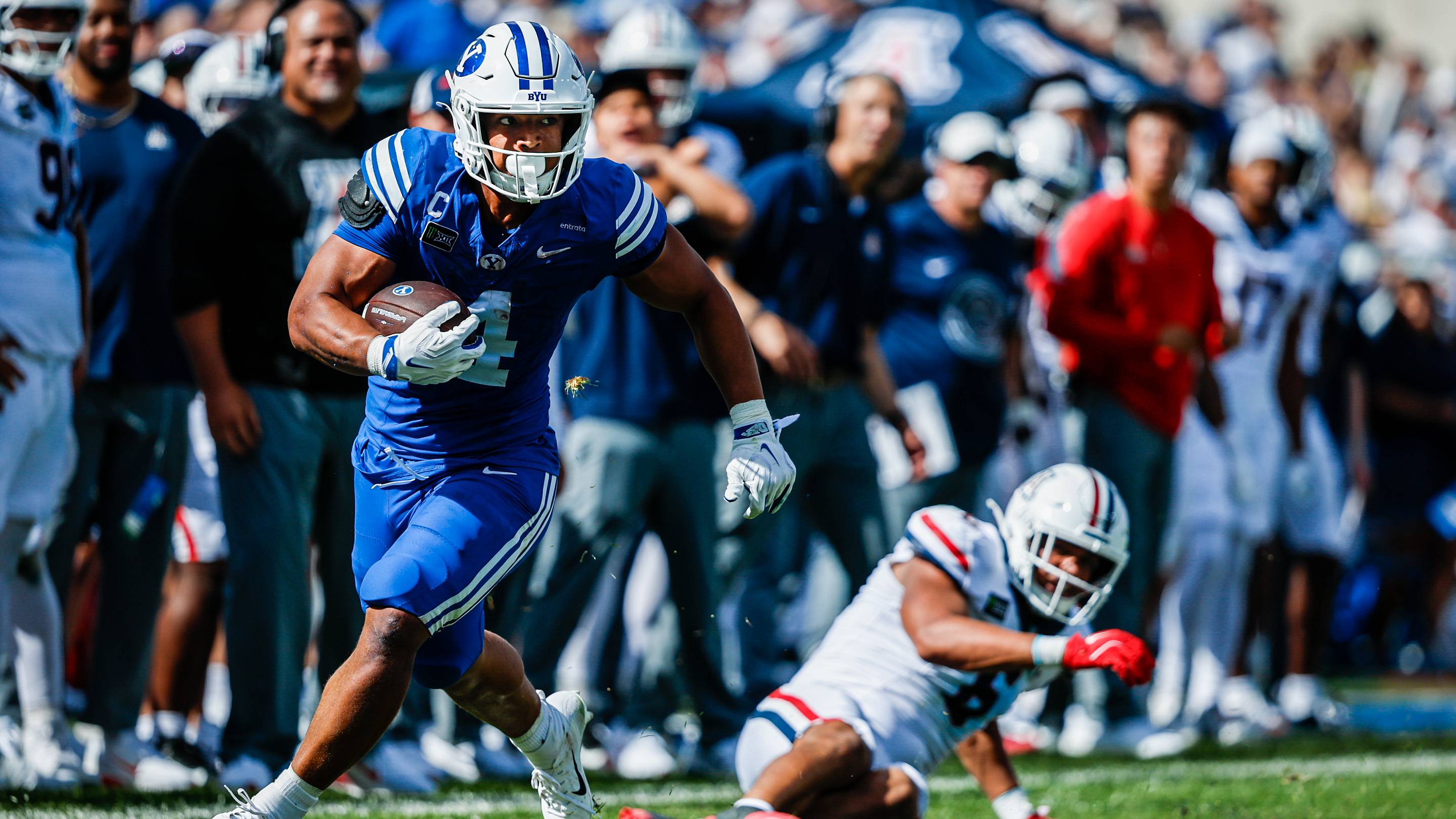 BYU RB LJ Martin against Arizona | BYU Photo