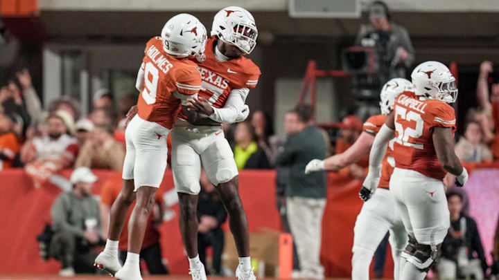 Texas is now listed as the +330 favorite to win the College Football National Championship. Texas is now listed as the +330 favorite to win the College Football National Championship.