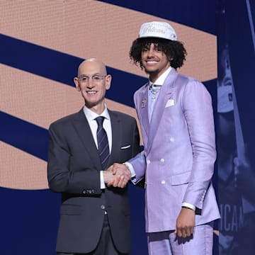 Atlanta Hawks rookie Asa Newell is a player to watch at Summer League on Monday.