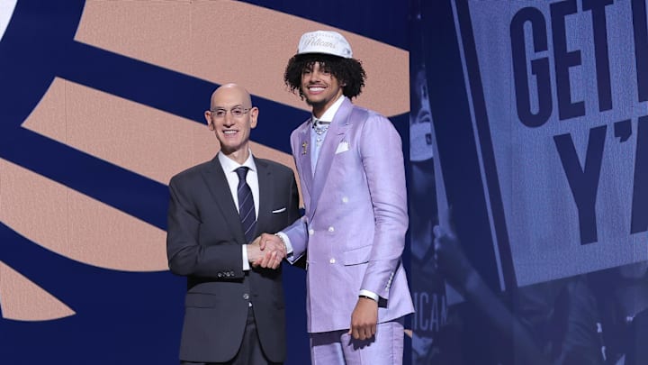 Atlanta Hawks rookie Asa Newell is a player to watch at Summer League on Monday.