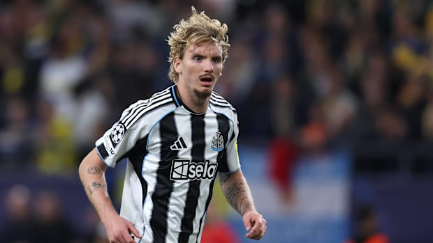 Newcastle striker Nick Woltemade