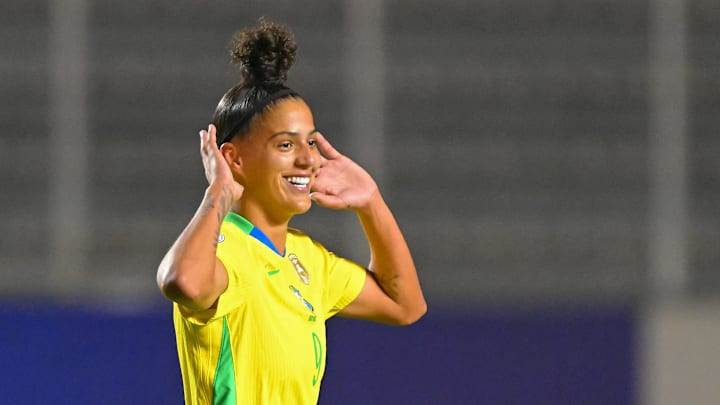Amanda Gutierres é uma das artilheiras da Seleção na Copa América Feminina Amanda Gutierres é uma das artilheiras da Seleção na Copa América Feminina