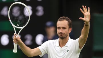 Daniil Medvedev at Wimbledon