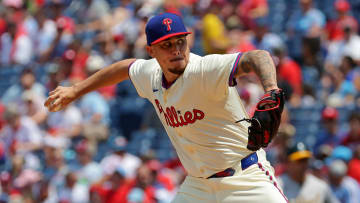 Philadelphia Phillies rookie reliever Orion Kerkering