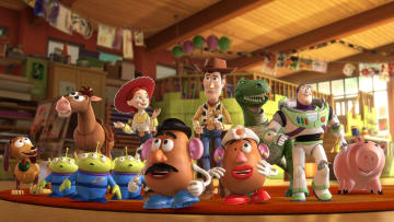 "The Wonderful World of Disney" buzzes on with Disney and PixarÕs Academy Award¨-winning "Toy Story 3," WEDNESDAY, JUNE 17 (8:00-10:00 p.m. EDT), on ABC. (TV-G) "Toy Story 3" welcomes Woody (voice of Tom Hanks), Buzz (voice of Tim Allen) and the whole gang back as Andy prepares to depart for college, and his loyal toys find themselves in É daycare! Untamed tots with their sticky little fingers do not play nice, so itÕs all for one and one for all as plans for a great escape get underway. A few