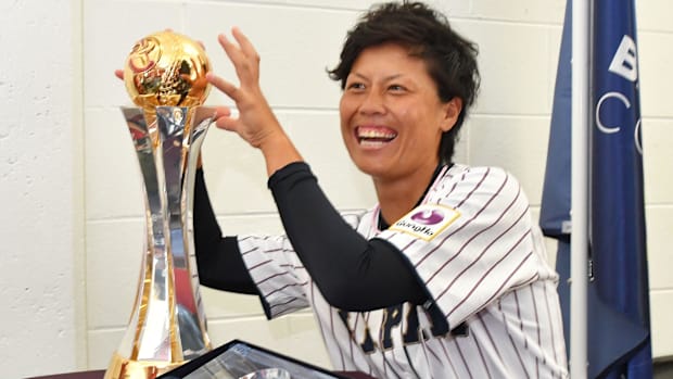 Ayami Sato Japanese women's baseball pitcher