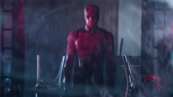 Matt Murdock/Daredevil (Charlie Cox) in Marvel Television's DAREDEVIL: BORN AGAIN, exclusively on Disney+. Photo courtesy of Marvel Television. © 2025 MARVEL.