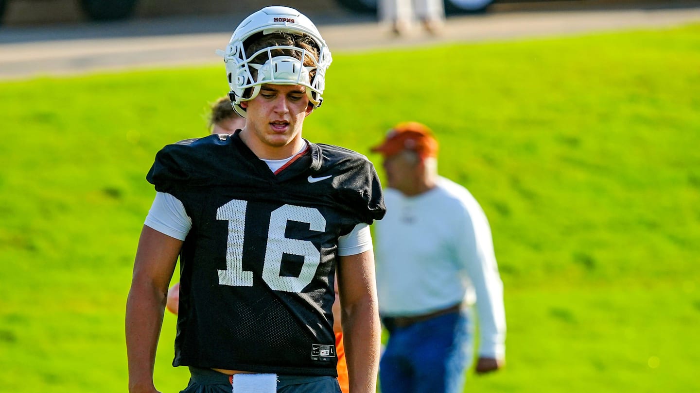 Texas Longhorns Name Arch Manning Starting Quarterback 2024