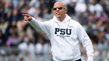 Penn State head football coach James Franklin