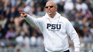 Penn State head football coach James Franklin