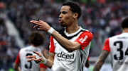 Hugo Ekitiké fez temporada espetacular pelo Eintracht Frankfurt
