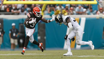 Cleveland Browns wide receiver Jerry Jeudy 