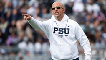 Penn State head football coach James Franklin
