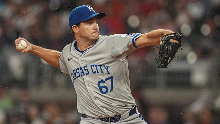 Kansas City Royals starting pitcher Seth Lugo.