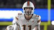 The Miami Hurricanes and quarterback Carson Beck are favored in Week 8. 