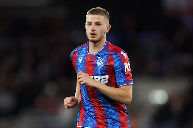 Crystal Palace midfielder Adam Wharton