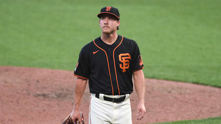 MLB: AUG 15 Athletics at Giants