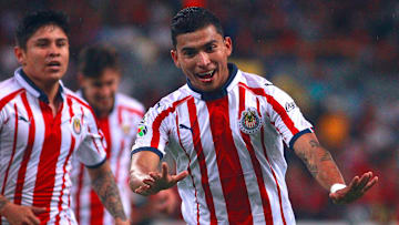 Orbelín Pineda fue campeón con Chivas bajo el mando del argentino Matías Almeyda
