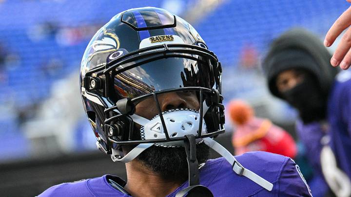 Baltimore Ravens wide receiver Rashod Bateman