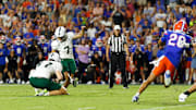 USF kicker Nico Gramatica won the game over Florida for the Bulls with a 20-yard field goal.