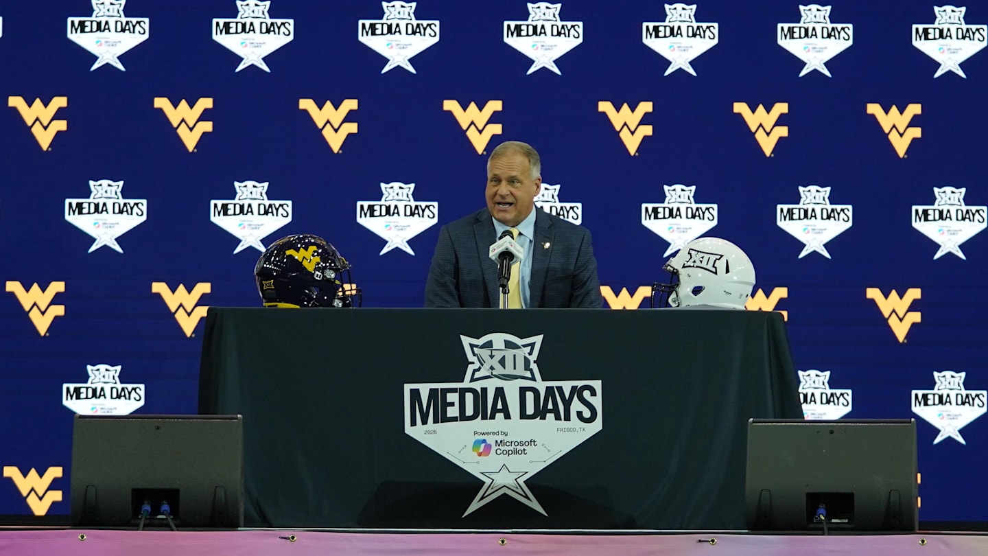 West Virginia Coach Rich Rodriguez Still Has Concerns About TikTok and SpongeBob