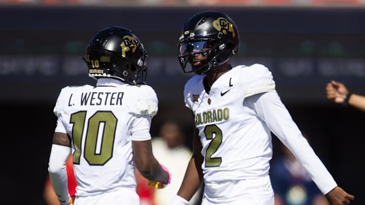 Wester caught passes from Sanders during the 2024 season. 