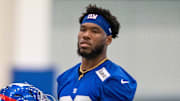 New York Giants running back Tyrone Tracy Jr. 