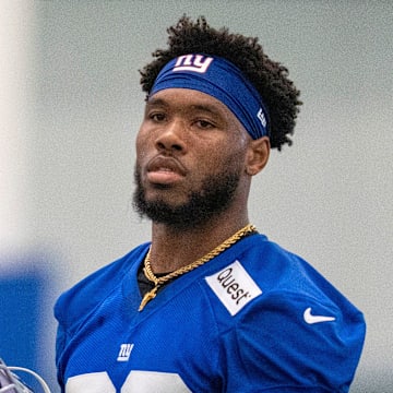 New York Giants running back Tyrone Tracy Jr. 