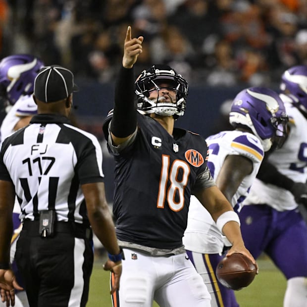 Chicago Bears quarterback Caleb Williams 