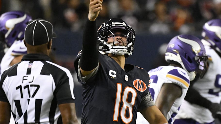 Chicago Bears quarterback Caleb Williams 