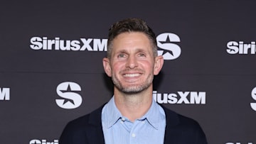 Dan Orlovsky at SiriusXM at Super Bowl LVIII