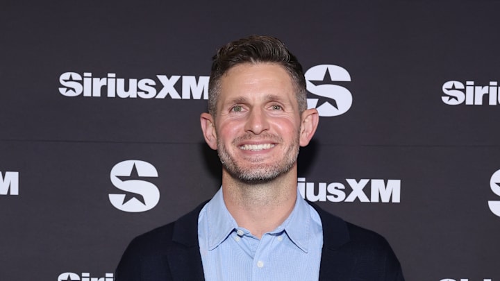 Dan Orlovsky at SiriusXM at Super Bowl LVIII