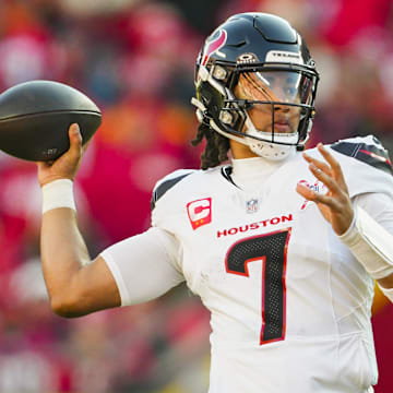 Texans QB C.J. Stroud averaged a disappointing 13 fantasy points per game last season.