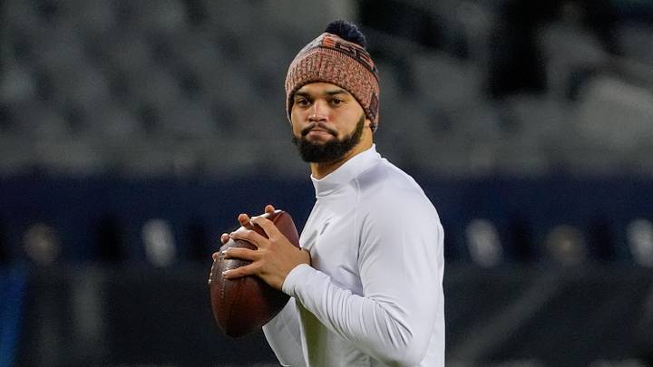 Chicago Bears quarterback Caleb Williams