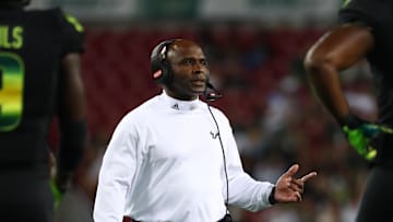 Charlie Strong's 3-year tenure as USF's head football coach was marked by early success followed by a catastrophic collapse