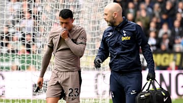 Porro suffered an injury at Newcastle