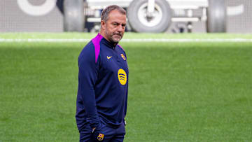 Hansi Flick im Training