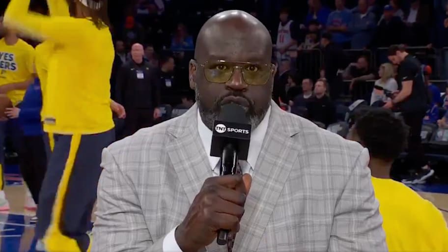 Shaq is excited for the future of the show. | Screenshot via TNT.