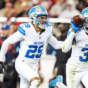 Detroit Lions safety Kerby Joseph (31).