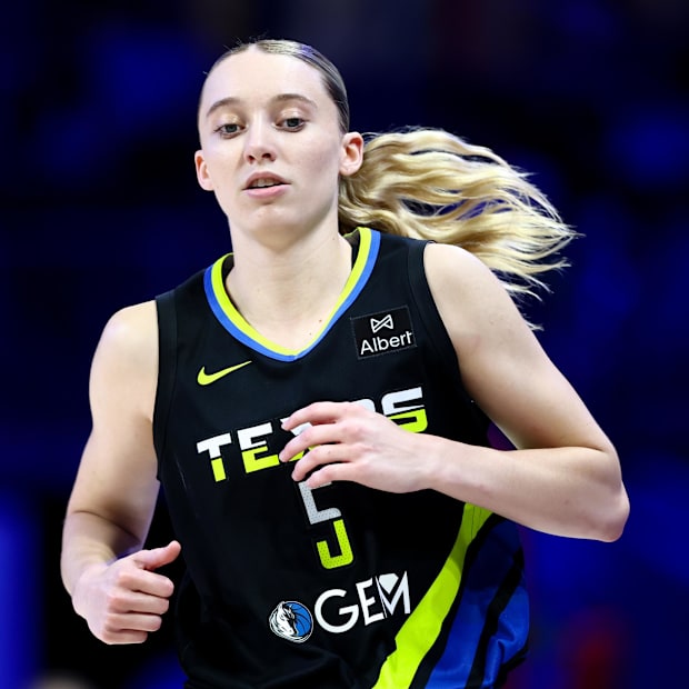 Dallas Wings guard Paige Bueckers