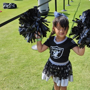 Las Vegas Raiders Fans were at Training Camp Today
