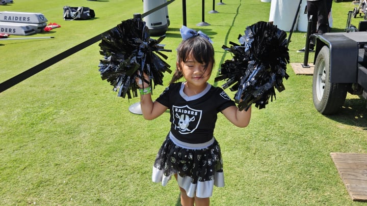 Las Vegas Raiders Fans were at Training Camp Today