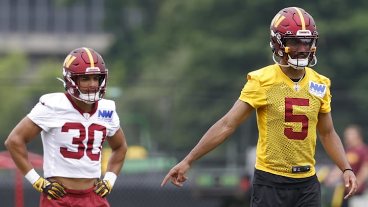 "He's holding the standard, letting everyone know this is how we play," Ekeler said of Daniels. "If you're not playing at this level, you can't be on the field." "He's holding the standard, letting everyone know this is how we play," Ekeler said of Daniels. "If you're not playing at this level, you can't be on the field."