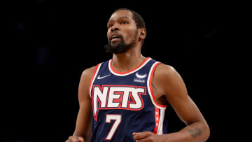 Kevin Durant está disputando su segunda campaña con Brooklyn Nets