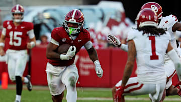 Alabama Crimson Tide running back Daniel Hill (4)