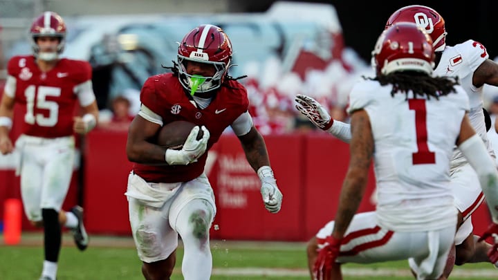 Alabama Crimson Tide running back Daniel Hill (4)