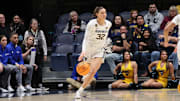 West Virginia University forward Kyah Watson