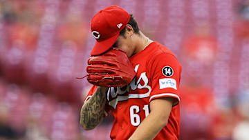 Cincinnati Reds starting pitcher Chase Petty