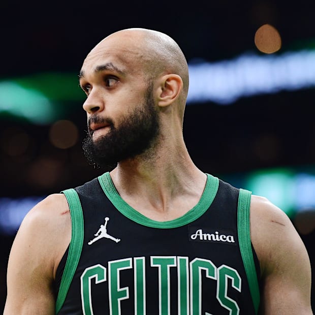 Boston Celtics guard Derrick White